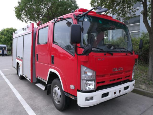 中型高压水罐消防车